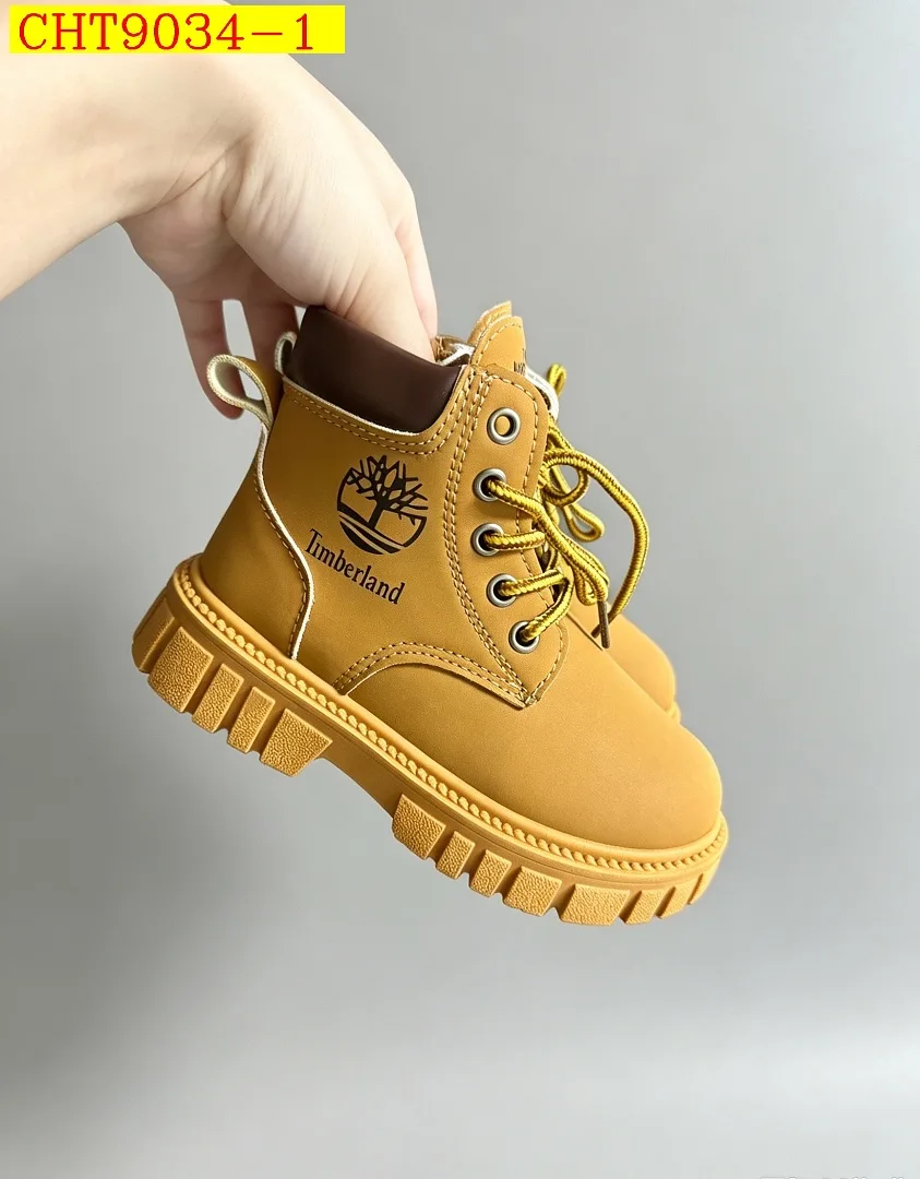 Timberland Kids High Top Lace Up Boots