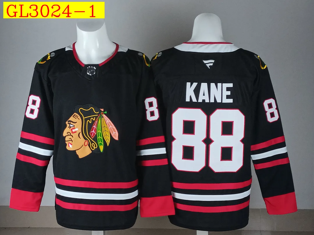 Fanatics NHL Blackhawks 88 Patrick Kane Stitched Hockey Jersey