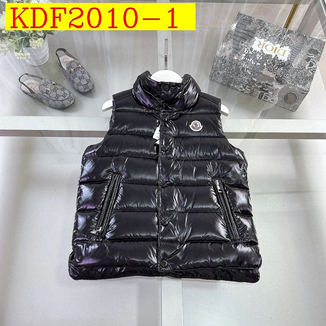 Moncler Kids Stand Collar Down Vest