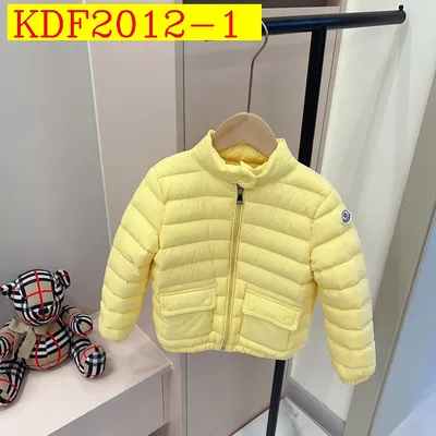 Moncler Kids Stand Collar Down Jacket