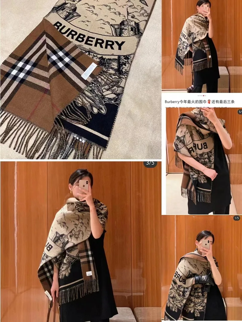 Burberry Cashmere Scarf