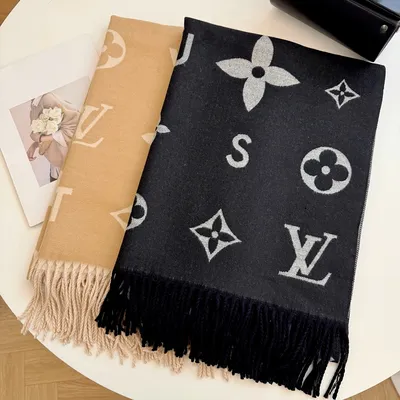 Louis Vuitton Alpaca Scarf Wrap