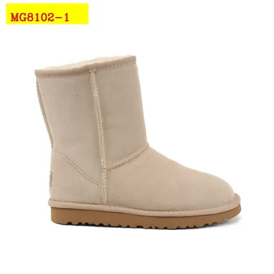 UGG Classic Short II Sand Suede Mid Calf Winter Boots