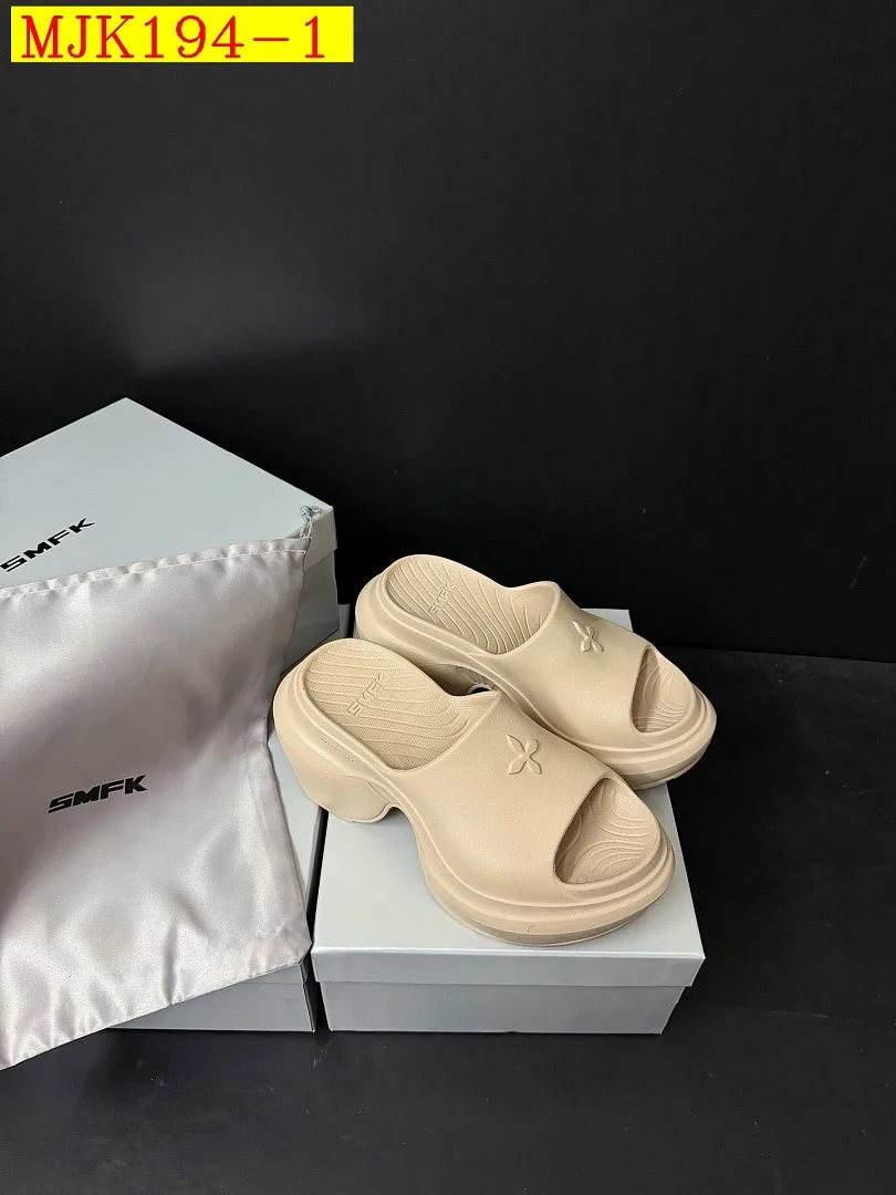 SMFK New 10cm Thick Platform Slide Sandals Sweet Cool Daily Shoes