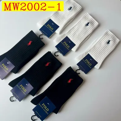 Ralph Lauren Socks 6 pairs fit 37-42 cotton