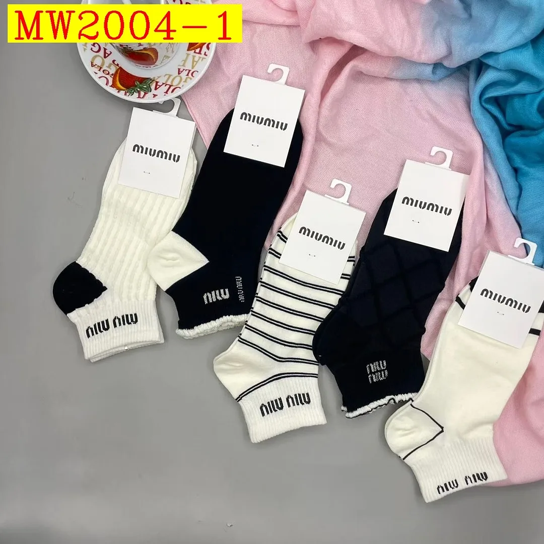 Women socks 5 pairs cotton