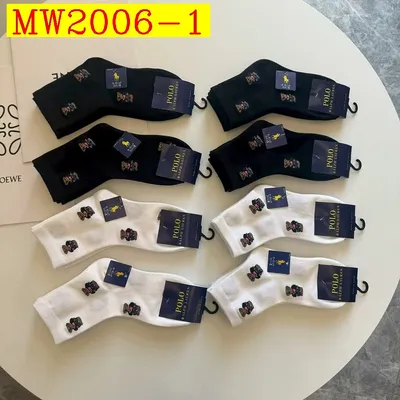 Ralph Lauren socks 8 pairs for kids cotton S 4-8 year M 9-12