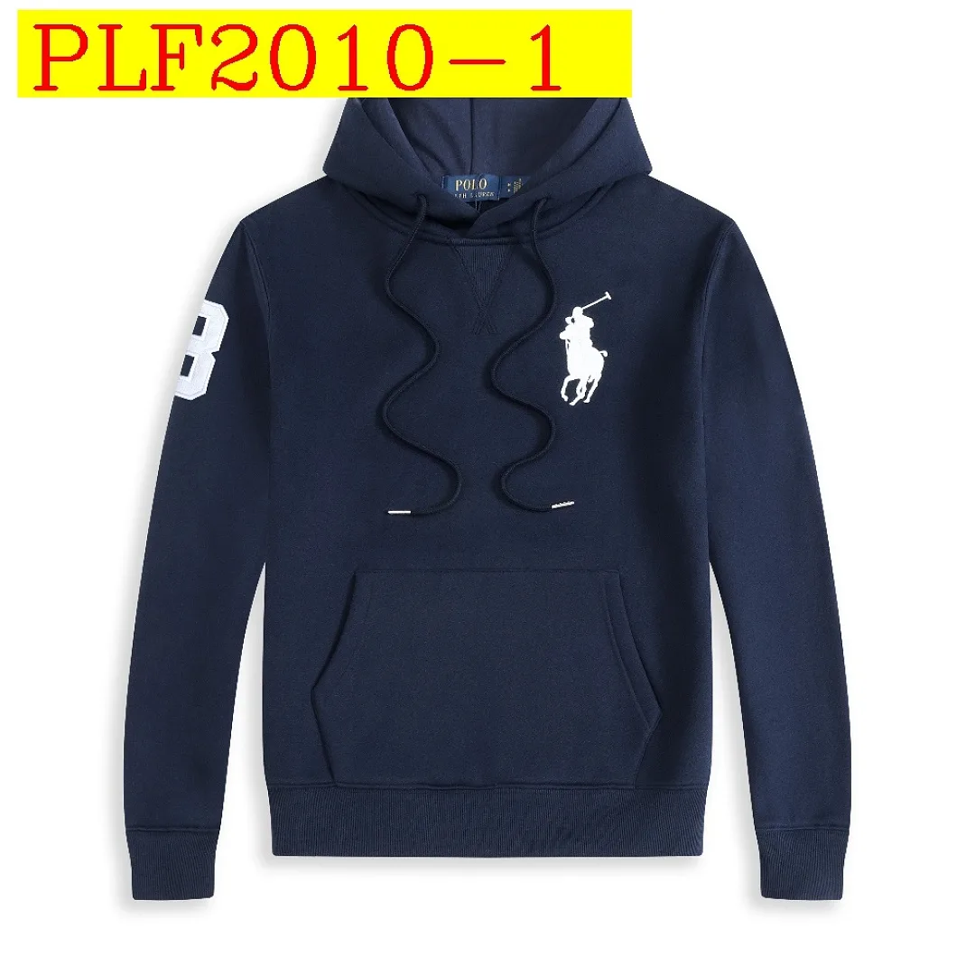 Polo Ralph Lauren Big Pony Logo Hoodie Pullover Pocket Sweatshirt