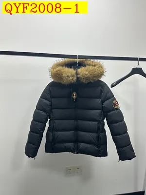 Zavetti Canada Womens Hooded Puffer Jacket With Fur Trim