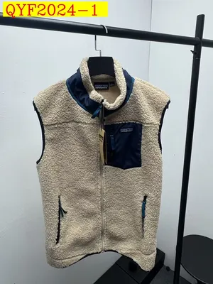 Patagonia Fleece Sleeveless Vest Outdoor Couple Thick Gilet