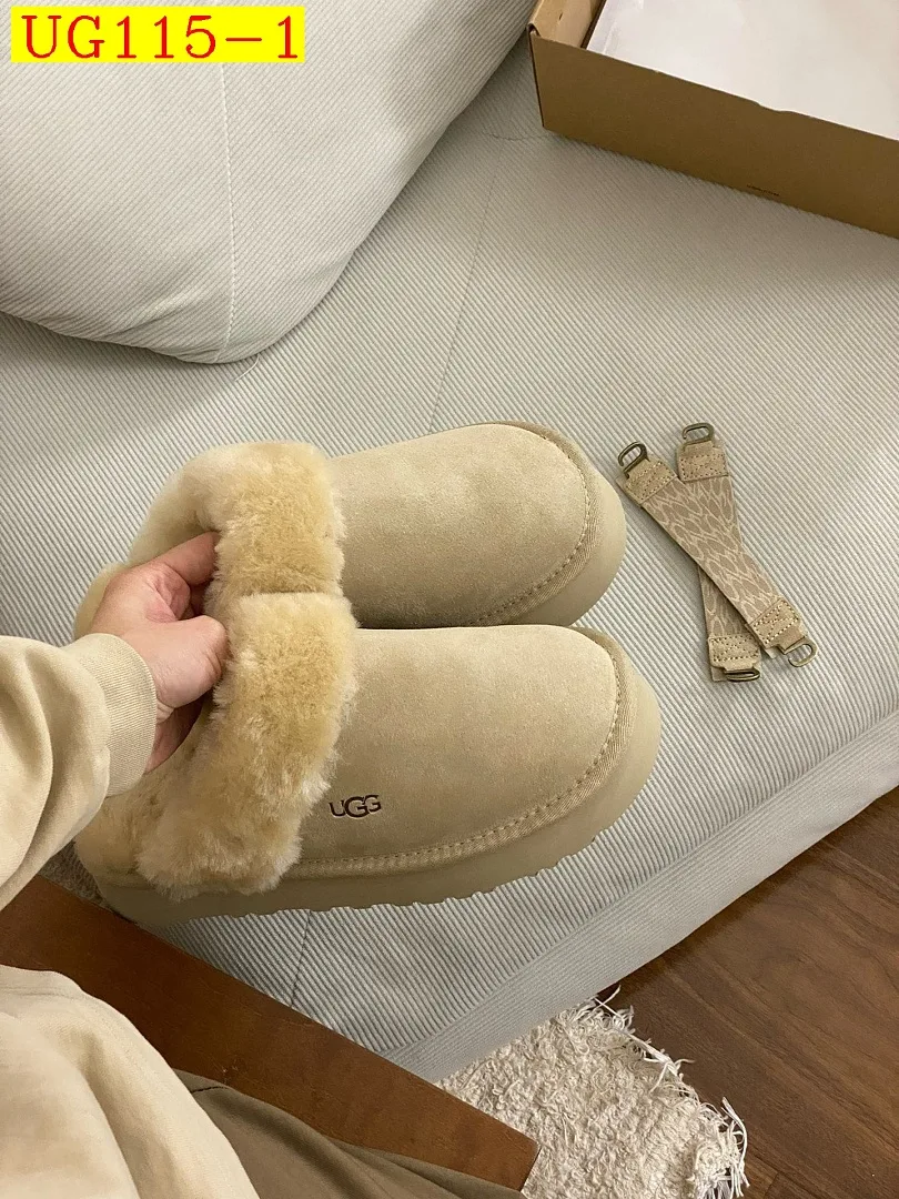 new_dh UGG Boot platform 3cm Sheep Skin Sheep Wool
