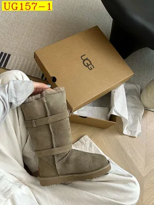 new_dh UGG Boot Leather Wool