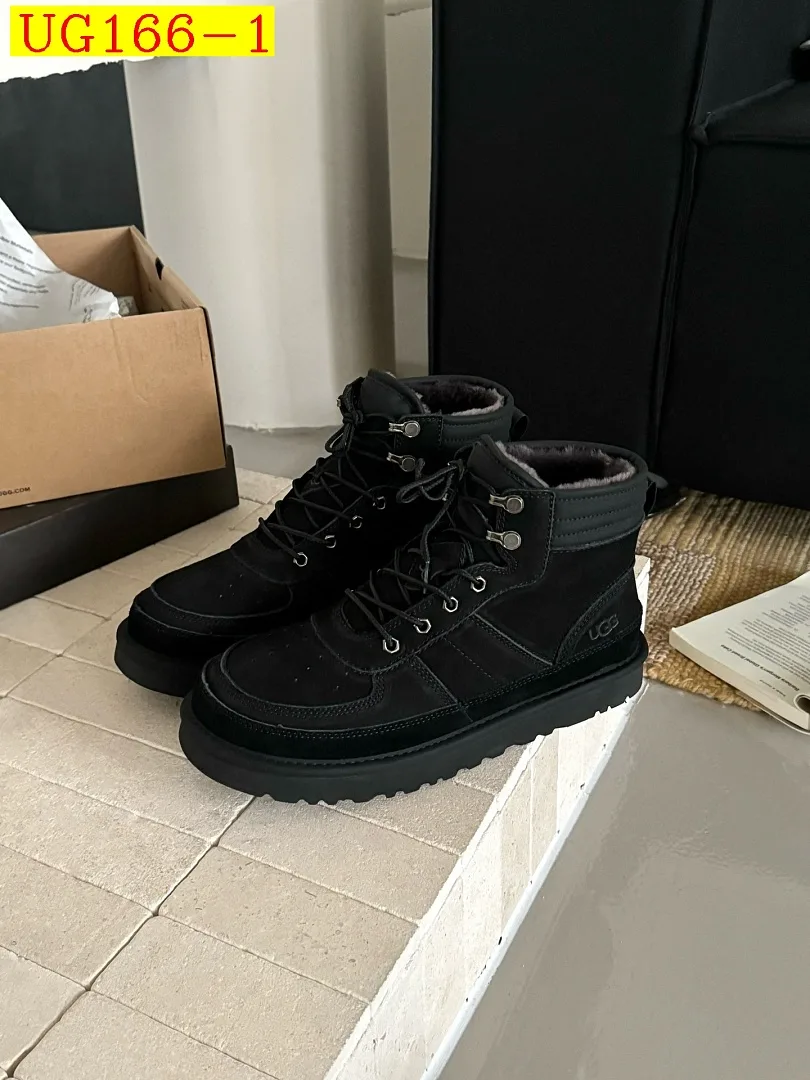 new_dh UGG Boot Leather Wool