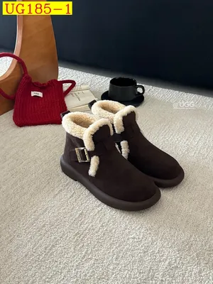 new_dh UGG Boot platform 3cm Leather Wool