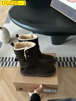 new_dh UGG Boot Platform two point five cm Leather Wool