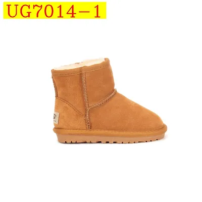 UGG Kids Classic Mini Sheepskin Boots Fur Lined Winter Snow Boots