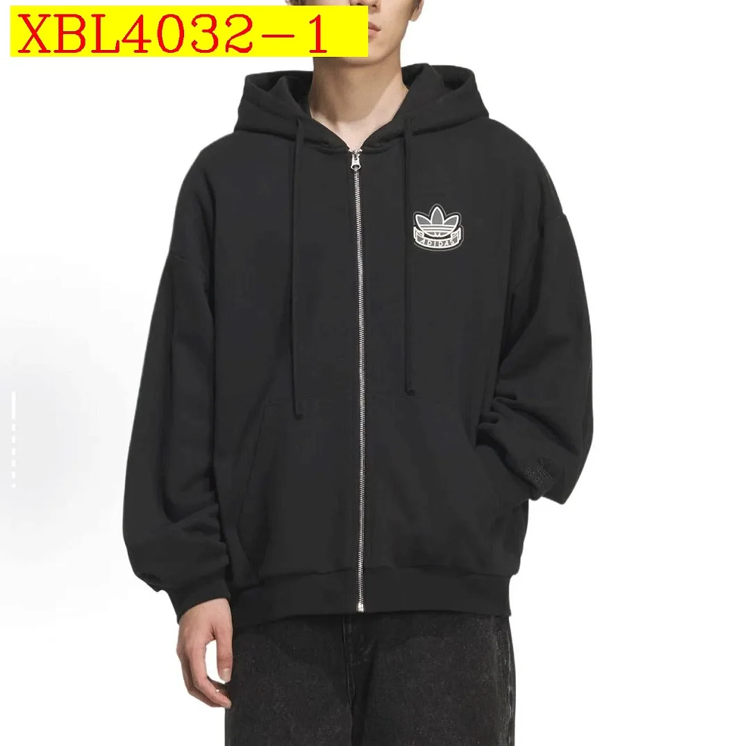 adidas Trefoil Embroidered Logo Thin French Terry Sweatshirt Unisex