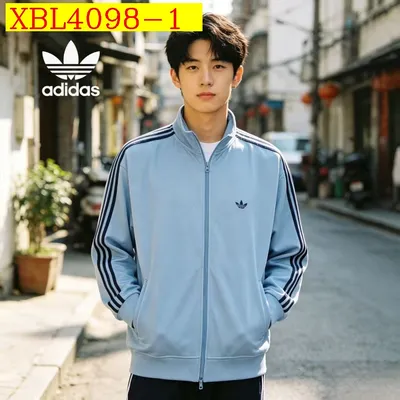 adidas Trefoil Unisex Embroidered Taslon Thin Sweatshirt