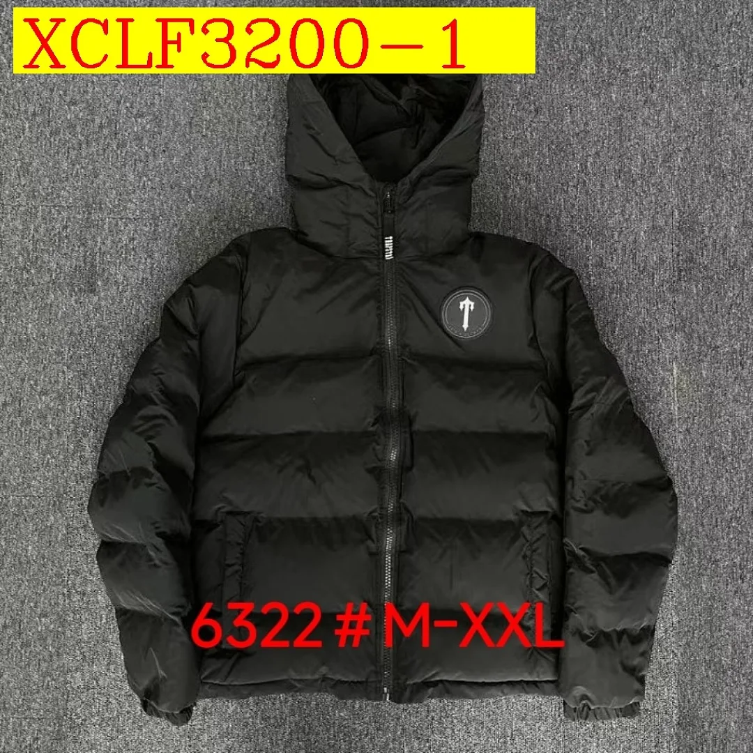 TRAPSTAR Hooded Padded Coat Casual Hoodie Cotton Jacket