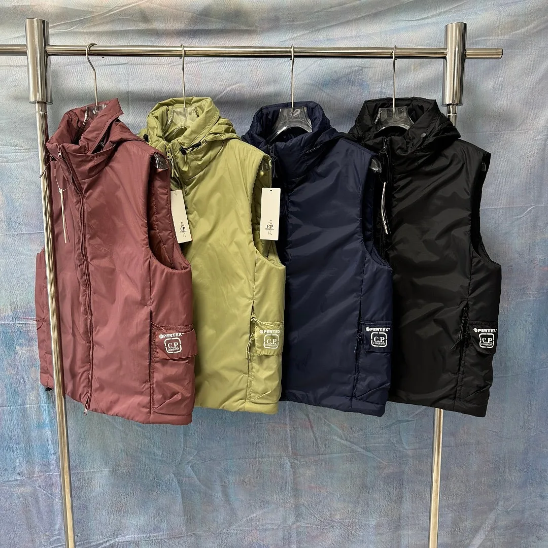 C P Company Hooded Padded Functional Vest