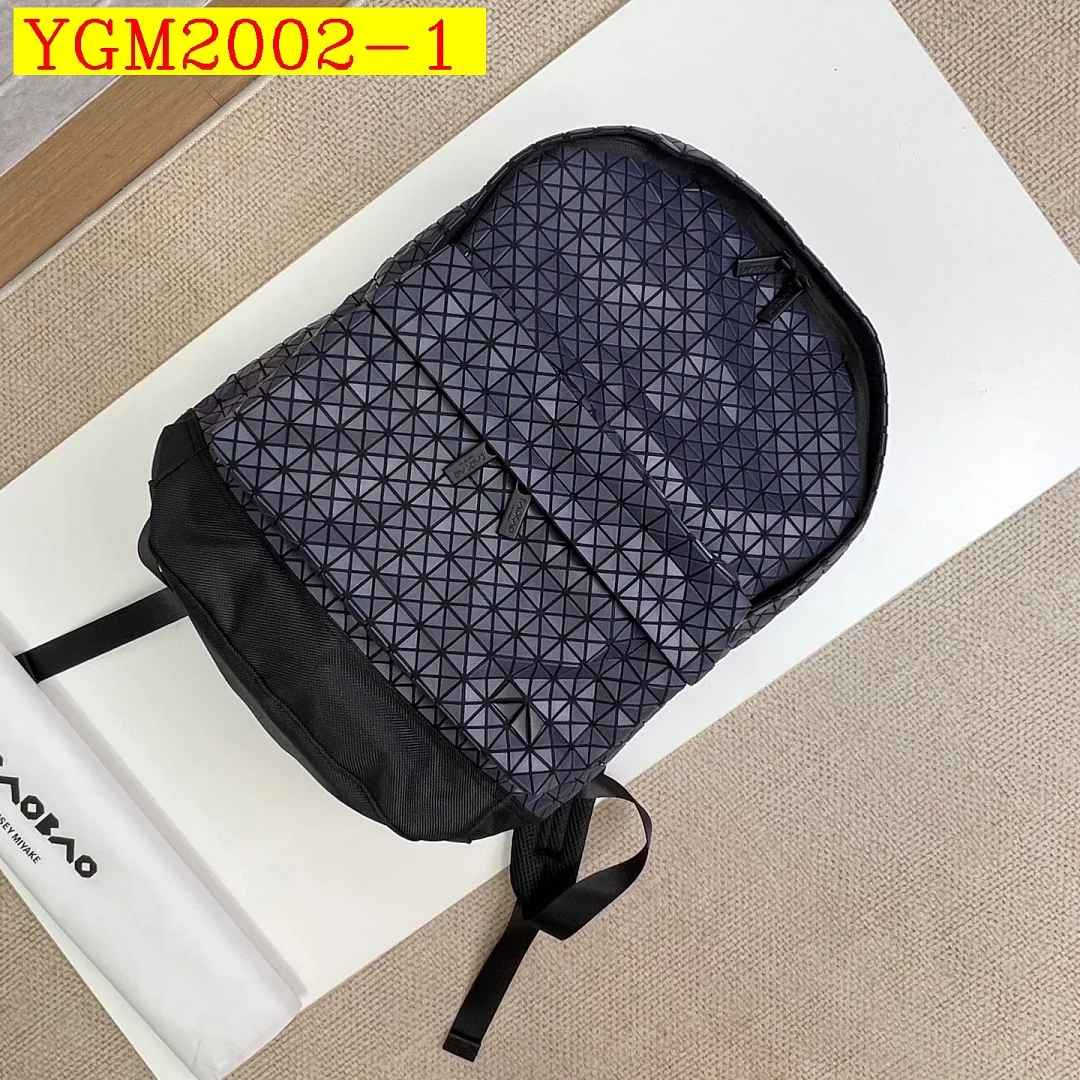 Issey Miyake Daypack Couple Backpack Large Capacity Portable Travel Bag