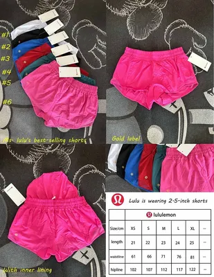lululemon Yoga Shorts