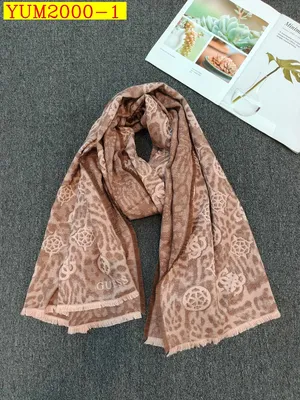 Guess Autumn Winter Cotton Thick Large Long Scarf Shawl