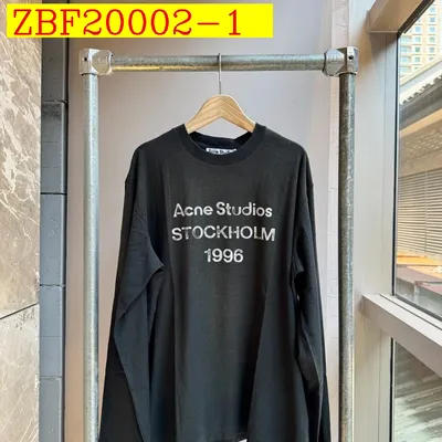 Acne Studios 1996 Stockholm Print Long Sleeve T Shirt