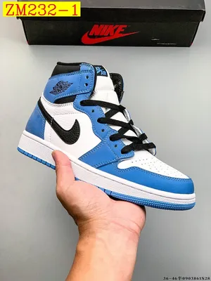 Nike Air Jordan 1 AJ1 Real Leather