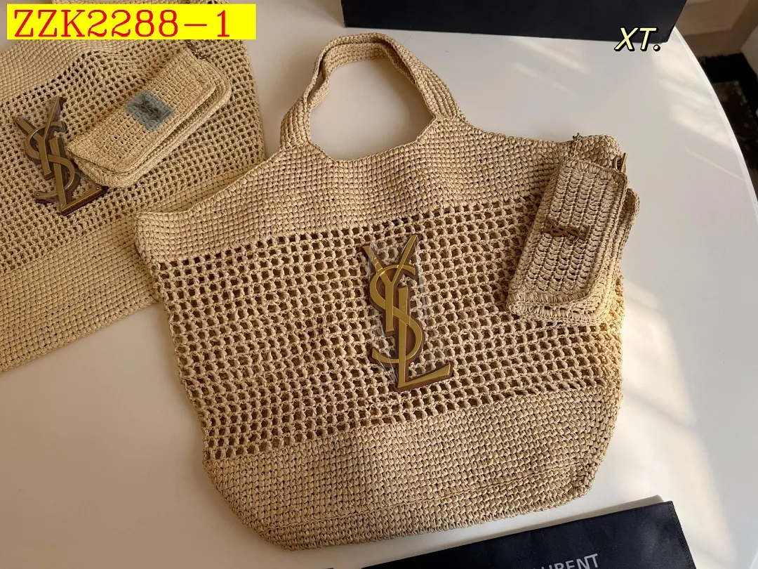 YSL woven bag
